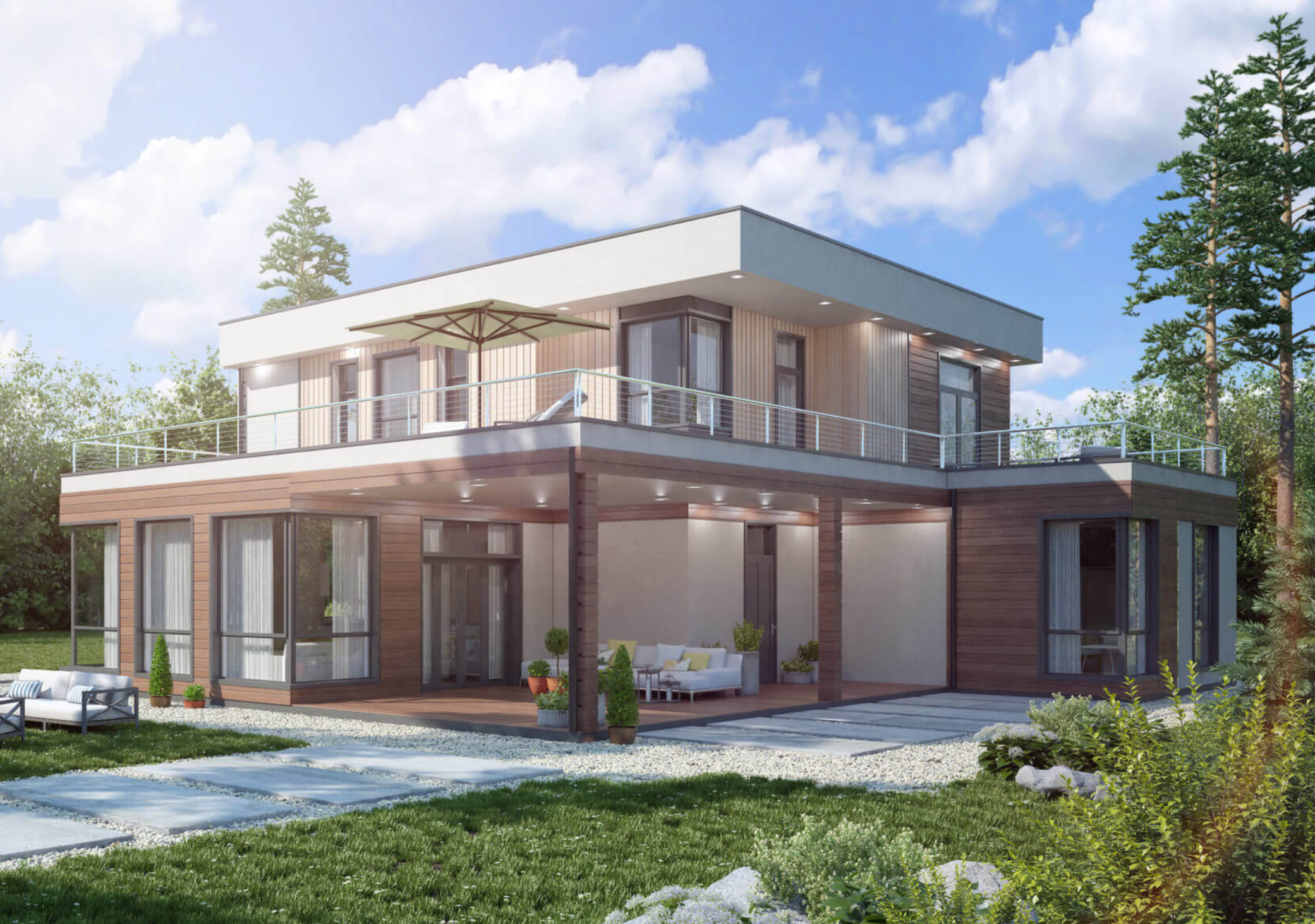 каркасные дома