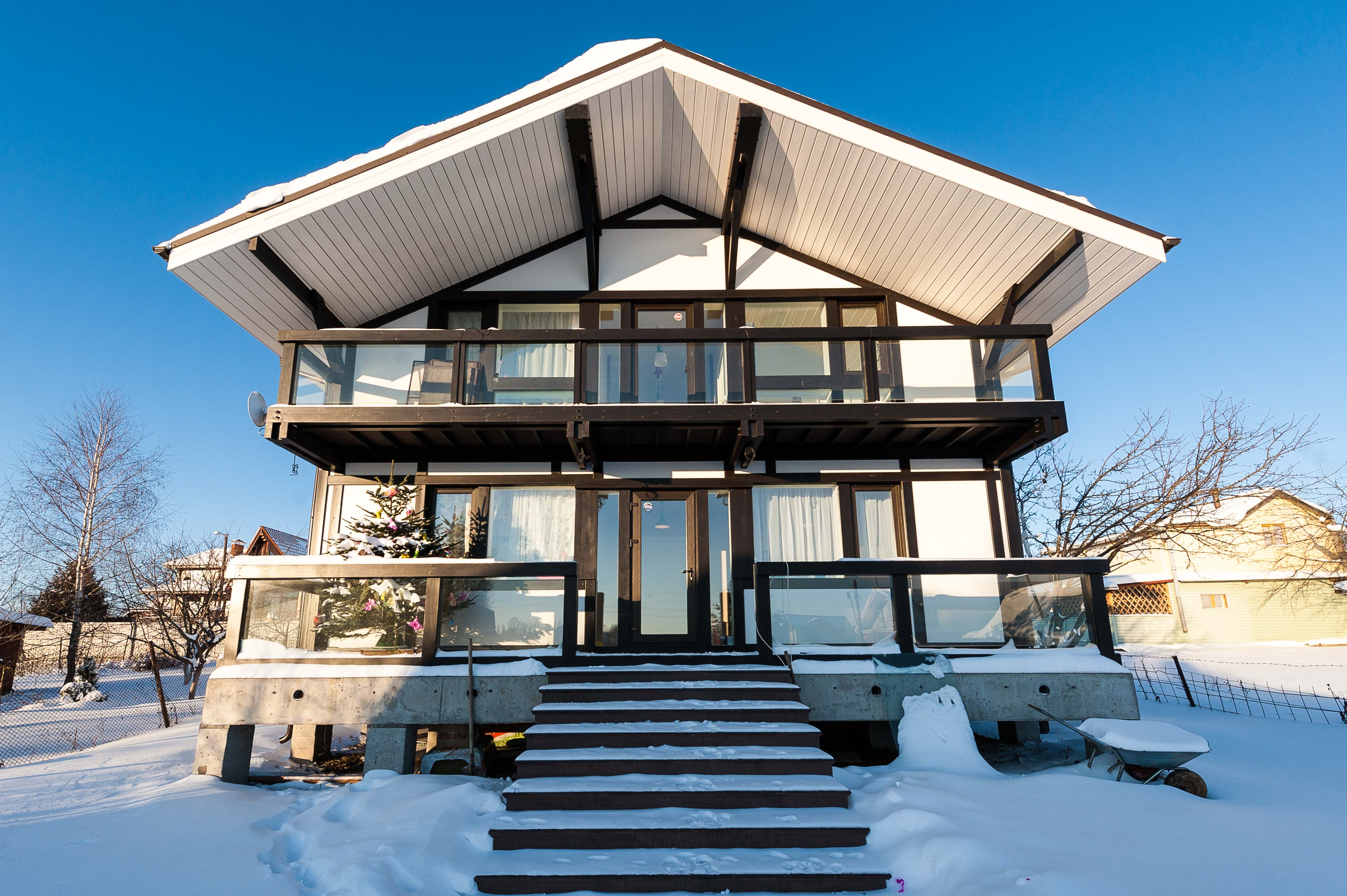 дома из бруса