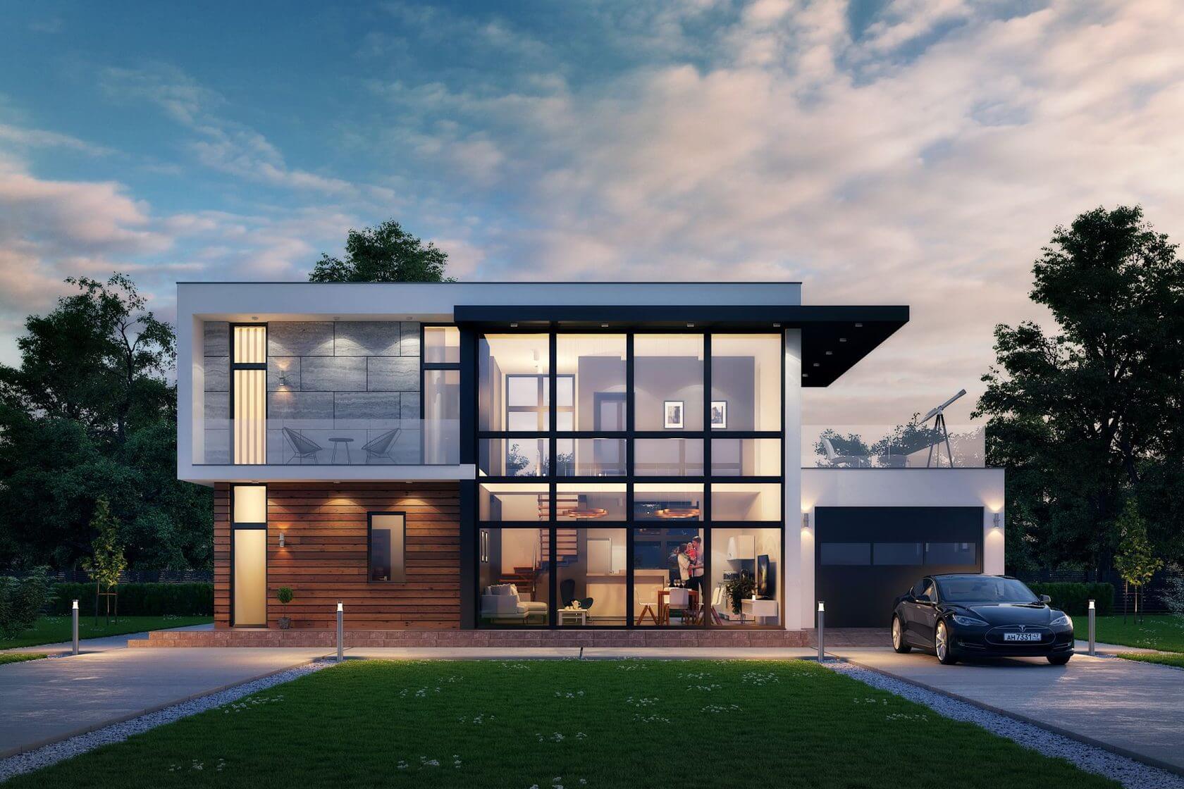 дома из бруса